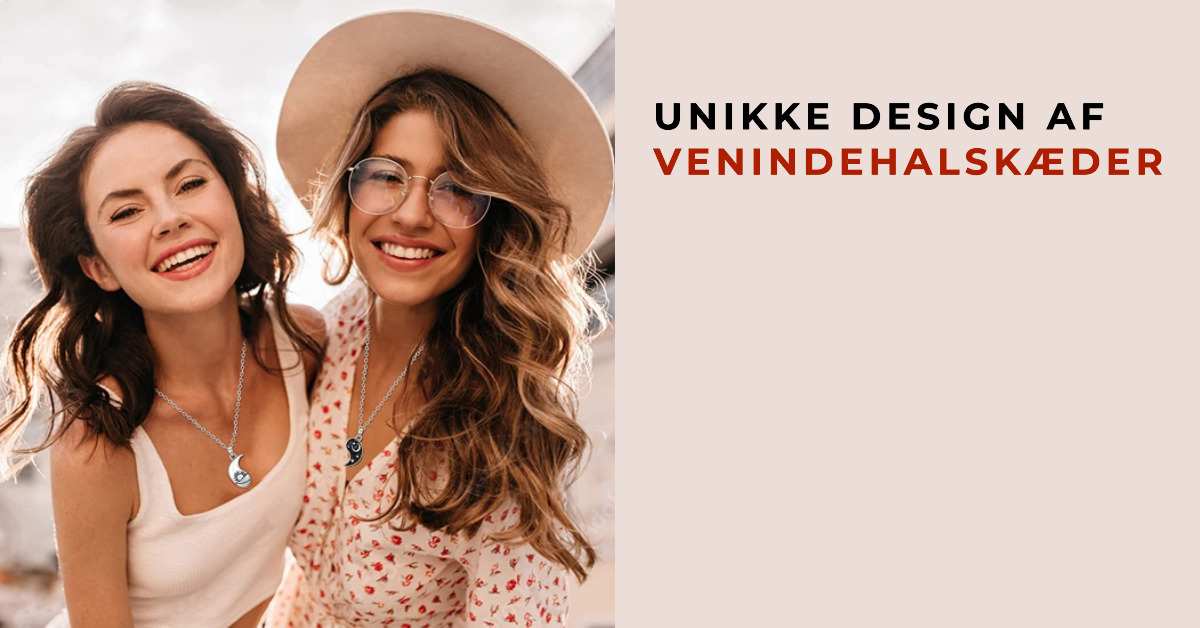 Unikke design af venindehalskæder